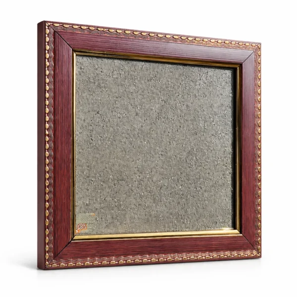Raw Pyrite Dust Frame